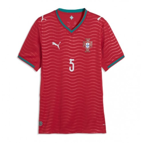 Portugal Diogo Dalot #5 Hemmatröja Dam VM 2026 Kortärmad